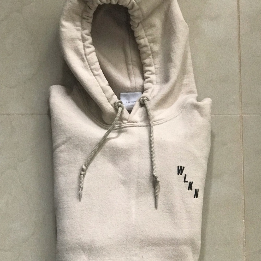 WLKN Beige Staircase Hoodie